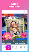 Lotus Photo Frame capture d'écran 1