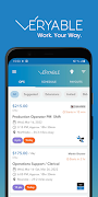Veryable: Work. Next Day Pay poster