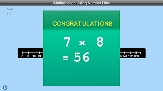 Multiplication Using Number Line Lite version ภาพหน้าจอ 4