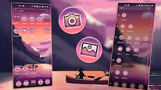 برنامه‌نما Sunrise Drawing Theme عکس از صفحه