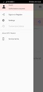 برنامه‌نما iso8583.info NFC reader عکس از صفحه