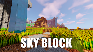 Sky Block Mod for MCPE पोस्टर