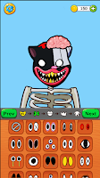 Cat Monster Talk Mix Makeover Ekran Görüntüsü 2