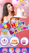 Birthday Photo Editor App screenshot 1