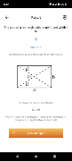 Area of a rectangle screenshot 1