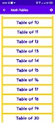 Math Tables Tutor screenshot 3