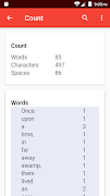Word Counter screenshot 1