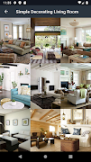Simple Decorating Living Room اسکرین شاٹ 6
