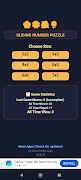 SLiDiNG NUMBER PUZZLE poster