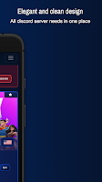 DiscordHome: Discord Servers captura de pantalla 1