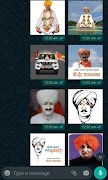 Bhagwan Baba Sticker poster