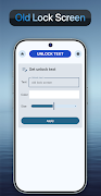 Old Style Lock Screen syot layar 3