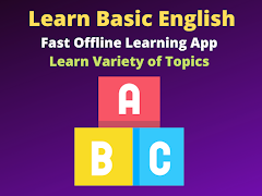 Basic English Learning - English Flashcards poster