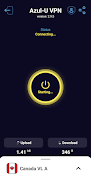Azul VPN ภาพหน้าจอ 3