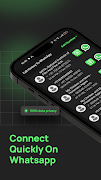 QuickWapp: Connect on Whatsapp Plakat