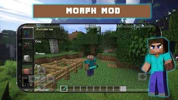 Morph Mod Skin Minecraft PE screenshot 1