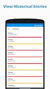 برنامه‌نما Posture Tracker عکس از صفحه