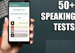 Speaking tests IELTS постер
