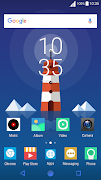 Lighthouse Xperia Theme ảnh chụp màn hình 2