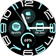 Stretched time -  Watchface скриншот 5