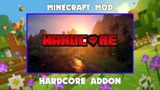 Hardcore Mod for Minecraft PE 스크린샷 4