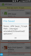 APK Saver captura de pantalla 1