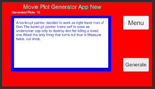 Movie Plot Generator スクリーンショット 5