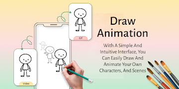 Draw Animation Maker Flipbook Plakat