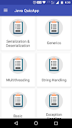پوستر Java Quiz offline App