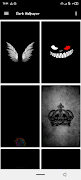Dark Wallpaper capture d'écran 3