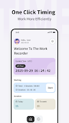 Work Hour Record ảnh chụp màn hình 3