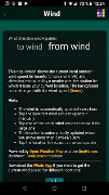 برنامه‌نما Wind عکس از صفحه
