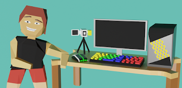 Poster Streamer Life Simulator 3D