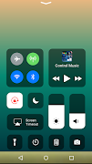 برنامه‌نما Control Center IOS 11 عکس از صفحه
