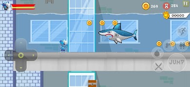 Blue Battle Adventure स्क्रीनशॉट 2