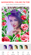 برنامهنما Flower Photo Frame عکس از صفحه