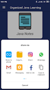 Organized Java Learning স্ক্রিনশট 4