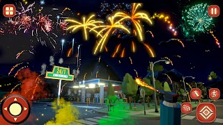 DIY Fireworks: Simulator Game captura de pantalla 5