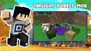 Twilight Forest Mod Minecraft syot layar 2