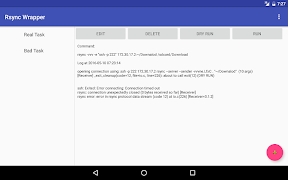 برنامهنما Rsync Wrapper عکس از صفحه