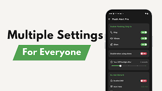 Flash Alert Pro - Calls & Sms screenshot 6