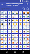 Character Pad - Unicode captura de pantalla 4