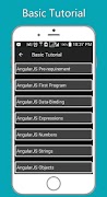 Learn AngularJS PRO Offline Tutorial Ekran Görüntüsü 3