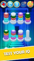 Nuts Sort 3D Screw Puzzle Game ảnh chụp màn hình 1