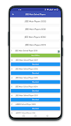 Jee Main Solved Papers captura de pantalla 1