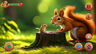 Wild Squirrel Simulator Game পোস্টার