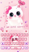 Cute Kitty 主题键盘 海报