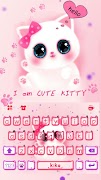 Cute Kitty कीबोर्ड पोस्टर