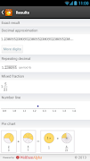 Fractions Reference App Screenshot 2