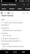 برنامه‌نما English Spanish Dictionary Com عکس از صفحه